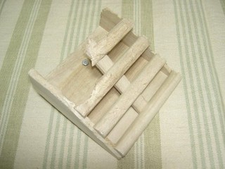 かじり木にした当初