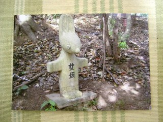 なんとうさぎが道案内?